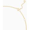 gorjana – Rose Interlocking Necklace 16″-18″ – 18k Gold Plated Brass – Adjustable Length – Daily Elegance – Versatile Layering – Highly Rated Quality(Gold)