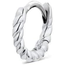 imagegorjana  Crew Single Huggie 38  18k Gold Plated  Hinge Closure  Versatile Styling Options  Mix and Match for Personalized Look  Durable Secure Chic