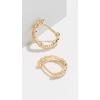 Gorjana Women’s Madison Huggie Earrings(Gold)