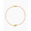 gorjana – Bee Prism Bracelet – 18k Gold Plating – Summer Style – Charm, Color – Adjustable Fit, Ideal for Layering