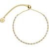 gorjana – Power Gemstone Brooks Bracelet 9 1/4″ – 18k Gold-Plated Brass – Genuine Gemstone Selection – Adjustable Closure – Elegant and meaningful design(Labradorite – Balance)