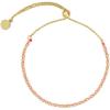 gorjana – Power Gemstone Brooks Bracelet 9 1/4″ – 18k Gold-Plated Brass – Genuine Gemstone Selection – Adjustable Closure – Elegant and meaningful design(Rose Quartz – Love)