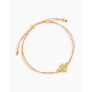 gorjana – Bee Prism Bracelet – 18k Gold Plating – Summer Style – Charm, Color – Adjustable Fit, Ideal for Layering