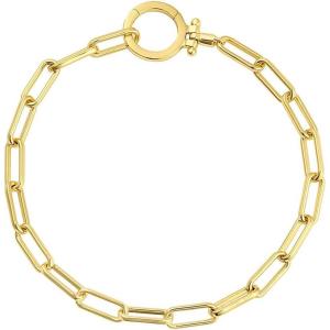 gorjana – Parker Bracelet 7 1/4” – 18K Silver or Gold-Plated – Ideal Gift Packaging – Everyday Stack, Layering with Other Jewelry(Gold Plated)