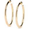 gorjana – Carter Statement Hoops 1 7/8″ – 18k Gold Plated – Surgical steel post back fitted with new 6mm comfort backing – Everyday Wear – Versatile Style – Elegant Design – Comfortable Fit