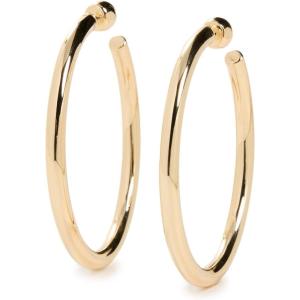 gorjana – Carter Statement Hoops 1 7/8″ – 18k Gold Plated – Surgical steel post back fitted with new 6mm comfort backing – Everyday Wear – Versatile Style – Elegant Design – Comfortable Fit