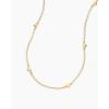 gorjana – Amour Necklace 15″-17″ – 18k Gold Plated Brass – Elegant heart design – Adjustable length versatility – Dainty heart accents, perfect for layering
