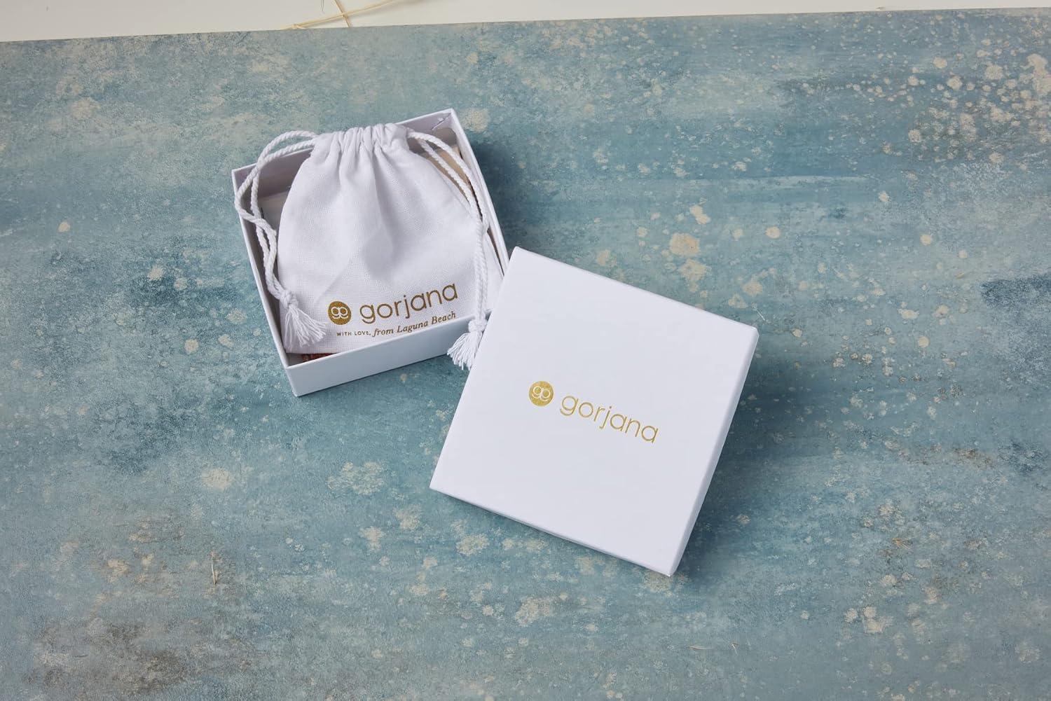 imagegorjana Venice Mini Bracelet 6 14 to 7 14 18k Gold Plated Brass Elegant Herringbone Chain Design Adjustable Length Layering with Other Jewelrygold