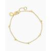 gorjana – Amour Bracelet 6 1/2″ to 7″ – 18k Gold Plated Brass – Layering with Other Jewelry – Elegant and Romantic Design – Adjustable for Perfect Fit – Ideal for Gifting Occasions