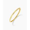 gorjana – Paseo Cuff – 18k gold plated brass – Multiple size choices – Polished finish – Hinge closure – Enhancing a casual look(4mm)