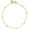 gorjana – Amour Bracelet 6 1/2″ to 7″ – 18k Gold Plated Brass – Layering with Other Jewelry – Elegant and Romantic Design – Adjustable for Perfect Fit – Ideal for Gifting Occasions