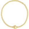gorjana – Parker Heart Mini Bracelet 7 1/4″ – 18k Gold Plated – Celebrate Meaningful Connections – Stacking Bracelets for Style – Elegant Interlocking Design(Gold)