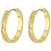 gorjana – Venice Hoops 13/16″ – 18k Gold Plated – Everyday Wear – Timeless Elegant Design – Secure Hinge Closure – Versatile Style Options