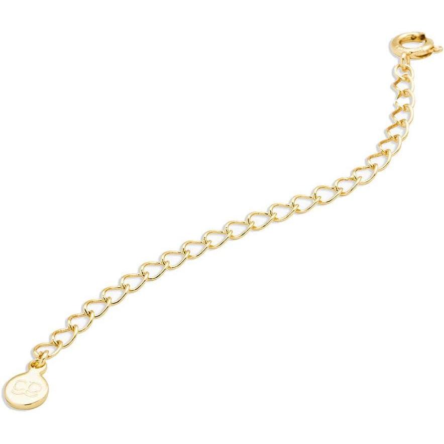 imagegorjana  3 in Extender Chain  Gold Rose or Silver  Lightweight Design  Spring Ring ClosureGold plated