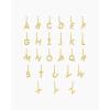 gorjana – Alphabet Helium Parker Charm – 18k Gold-Plated Finish – Initial Design Charm – Hinge Closure – Lightweight and Comfortable(S)