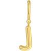 gorjana – Alphabet Helium Parker Charm – 18k Gold-Plated Finish – Initial Design Charm – Hinge Closure – Lightweight and Comfortable(J)
