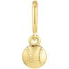 gorjana – Varsity Parker Charm 1/4″ – 18k Gold-Plated Brass – Sports Enthusiasts – Personalize Your Jewelry – Easy Attachment and Removal