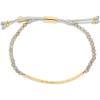 gorjana Women’s Power Gemstone Bracelet for Balance, Adjustable Slide Closure(Gold plated)