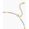 gorjana – Gigi Stripe Adjustable Necklace (Malibu) – Stacking Bracelets for Style – Adjustable Perfect Fit – Customizable Chain – Gift-Ready Packaging